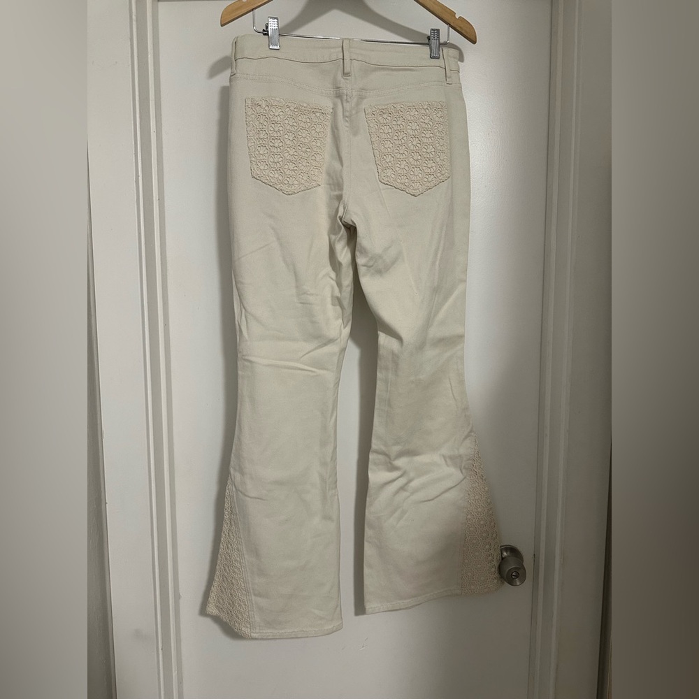 Forever 21 Cream Premium Pants